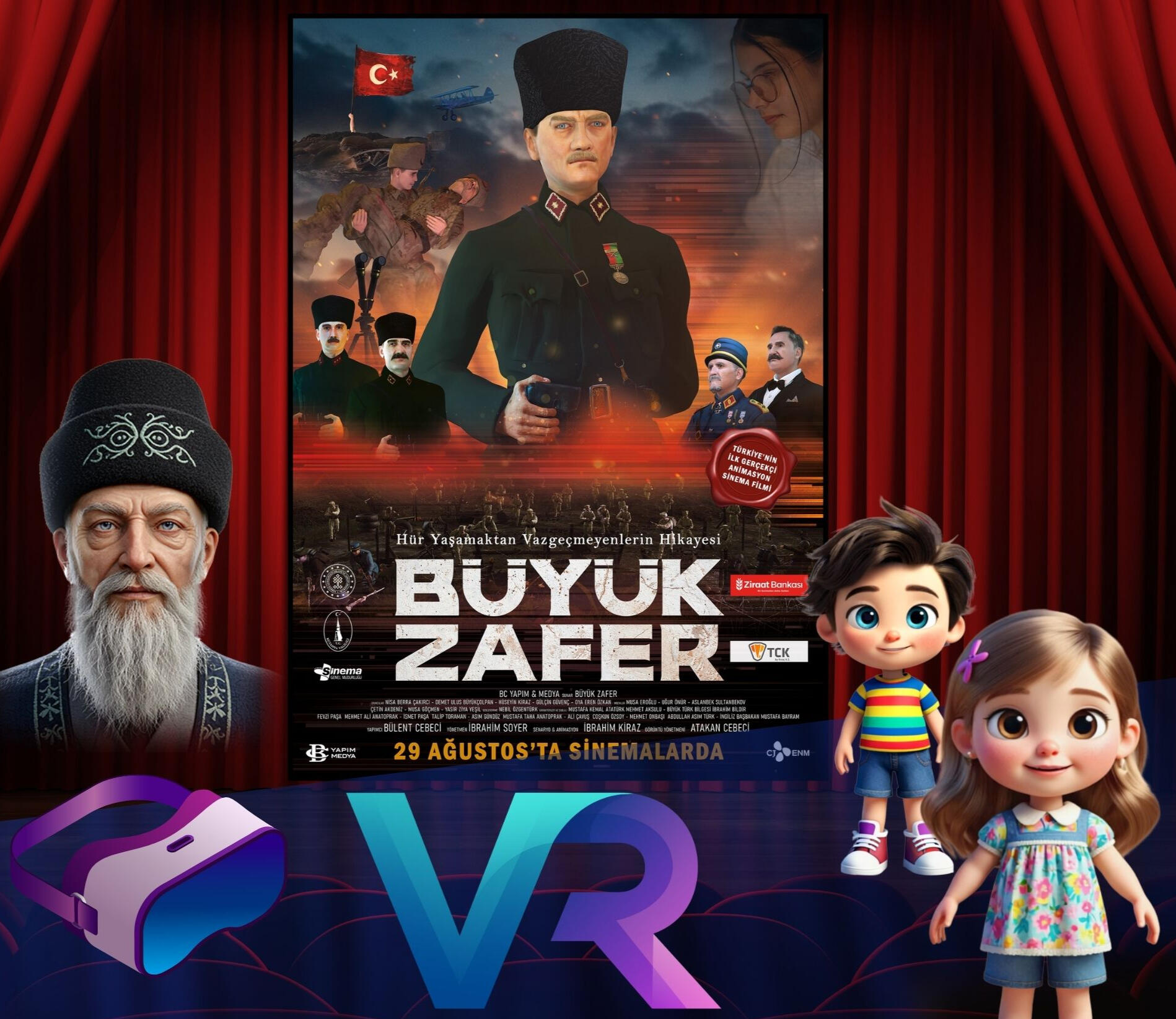 Yapay Zeka ile yapılan işler karakter modelleme, 3d animasyon, vr sanal gerçeklik