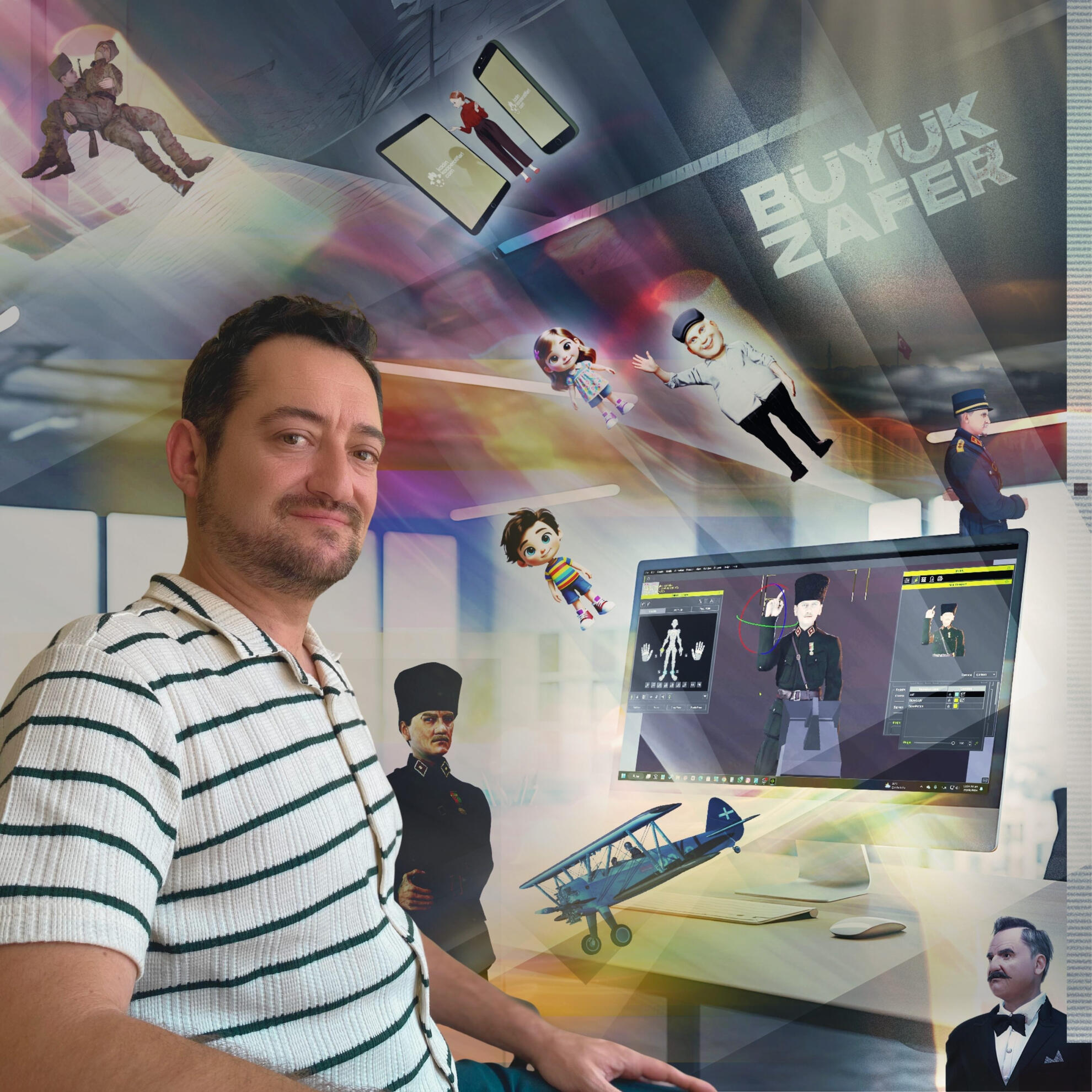 3d modelin, animation, video edit, reklam yapımı, sinematik efektler grafiker, yapımcı, profesyonel bakış, yaratıcı yazarlık